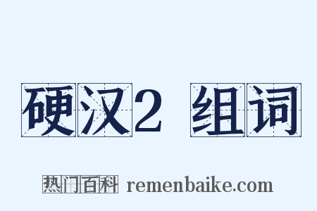 硬汉2组词是什么意思的图片